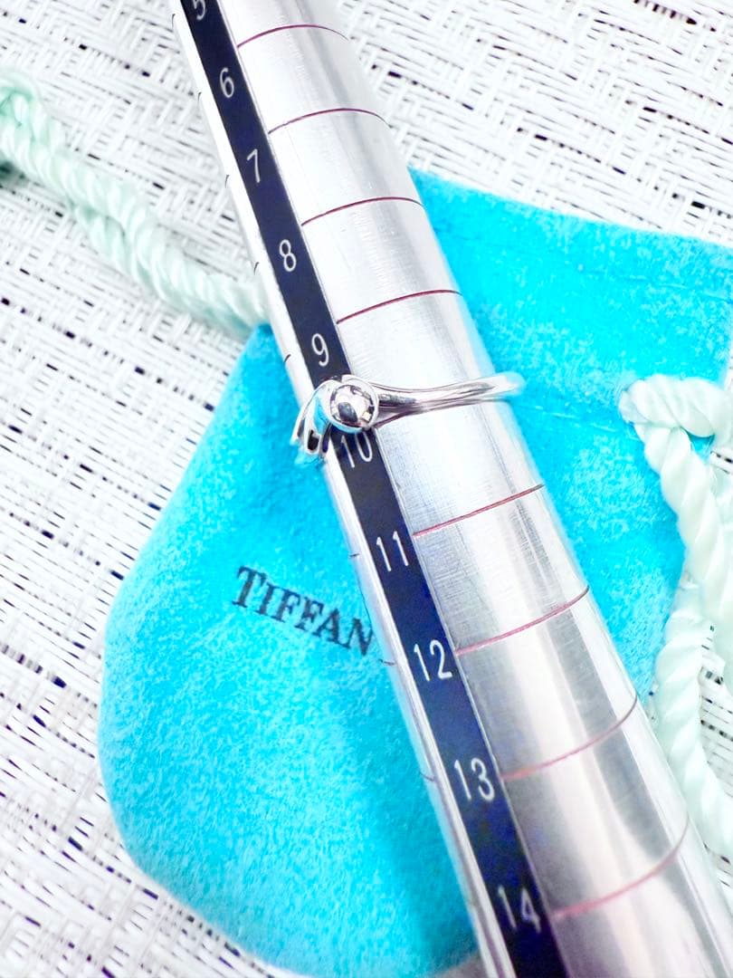 ティファニー 指輪　10号 ティアドロップ エルサ・ペレッティ　リング 研磨済