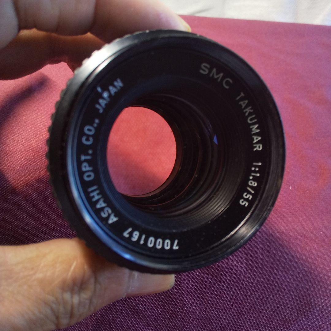 フィルムカメラ PENTAX SP F SMC TAKUMAR 55mm/1:1.8