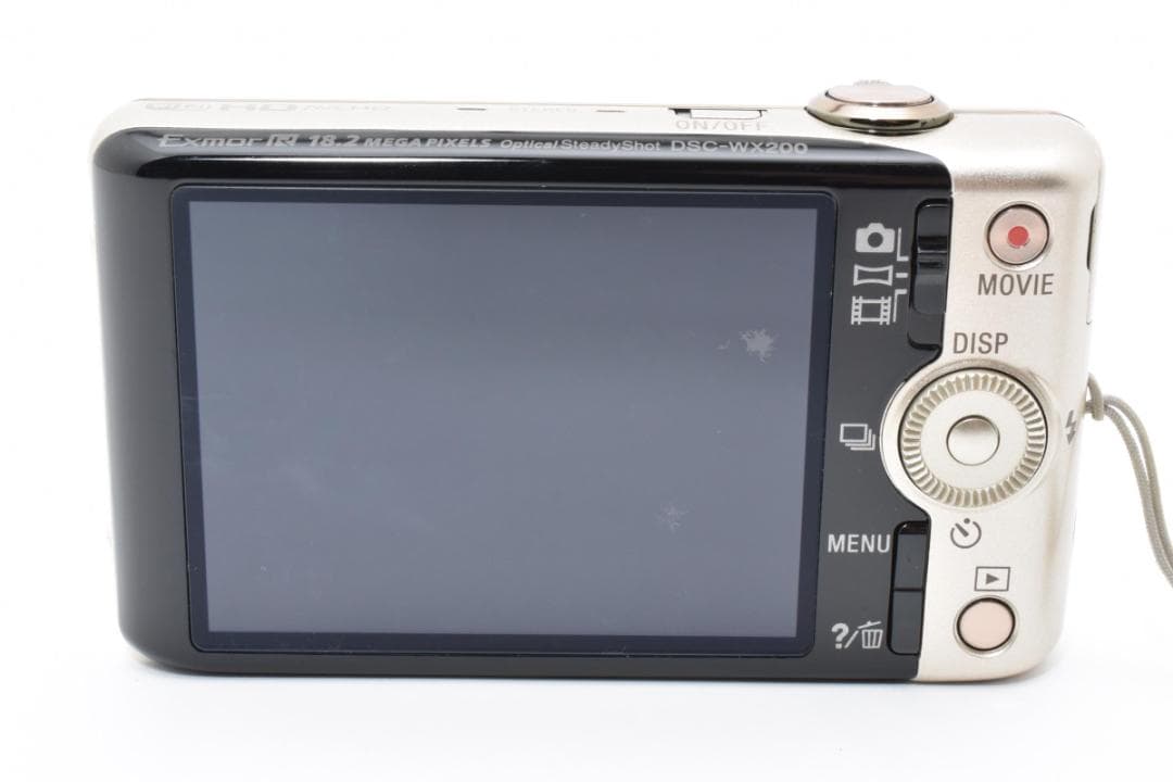 【美品】SONY Cyber-shot DSC-WX200 ゴールド　動作確認済
