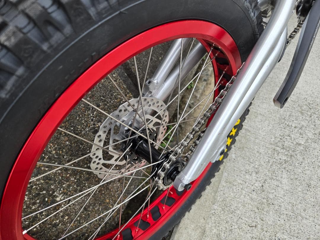 EXTENTION RISE 20インチ トライアル自転車 ブレーキ・ペダルレス