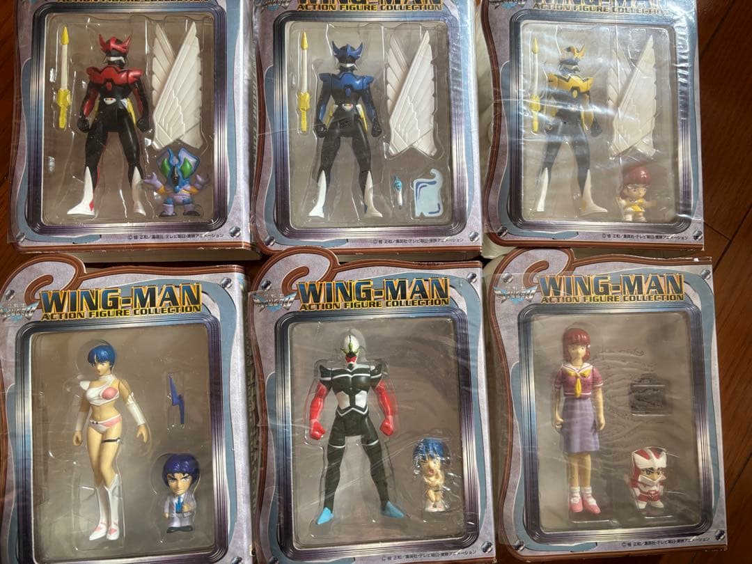 WING-MAN ウイングマン　フィギュアコレクション 6体セット　桂正和