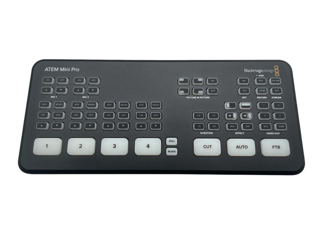 ATEM Mini Pro ストリーミングスイッチャー ブラックマジックデザイン