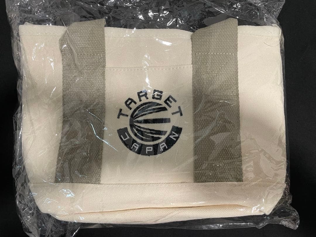 新品 TARGET JAPAN トーナメントバック ブース限定 アイボリー