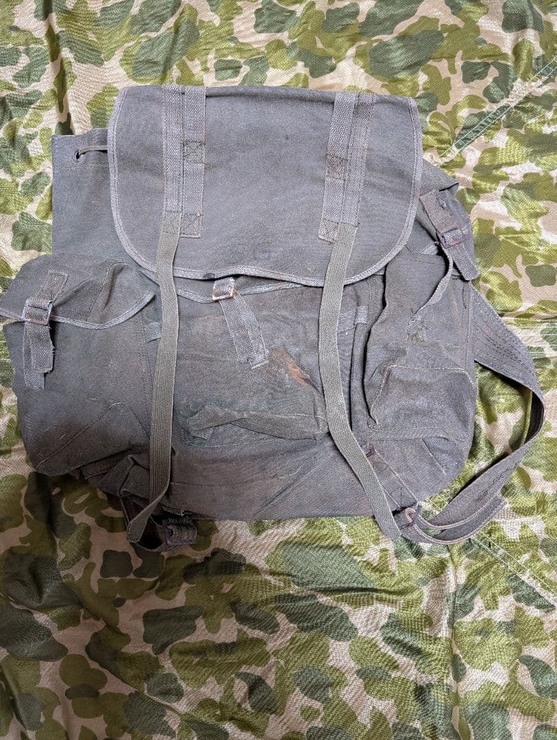 ベトナム戦争　ナム戦　ラックサック　実物