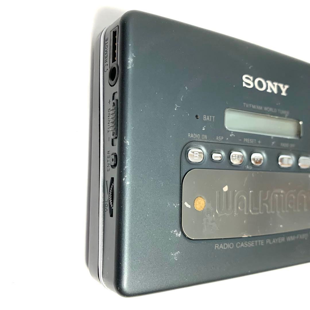 【整備品】SONY WALKMAN カセットウォークマン WM-FX811