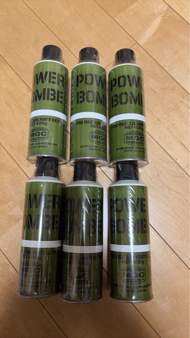 MGC パワーボンベ　400g 6本セット　新品
