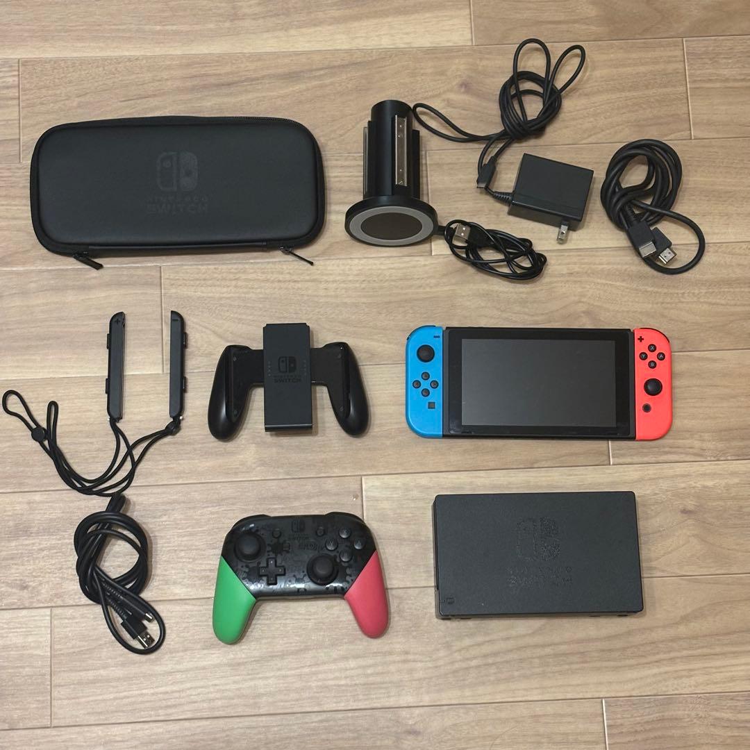 Nintendo Switch 本体 Proコントローラー 箱付き セット