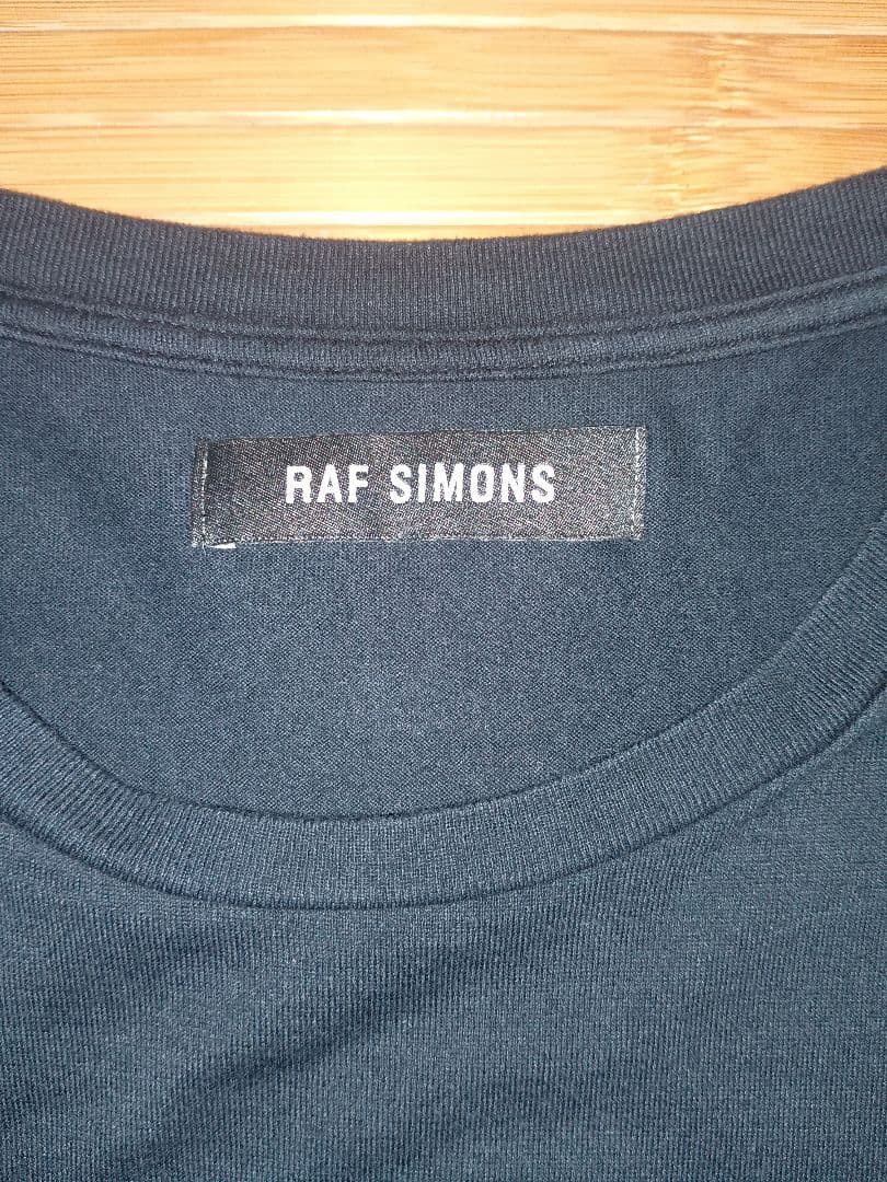 RAFSIMONS rafsimons ラフシモンズ プリントTシャツ 黒 半袖