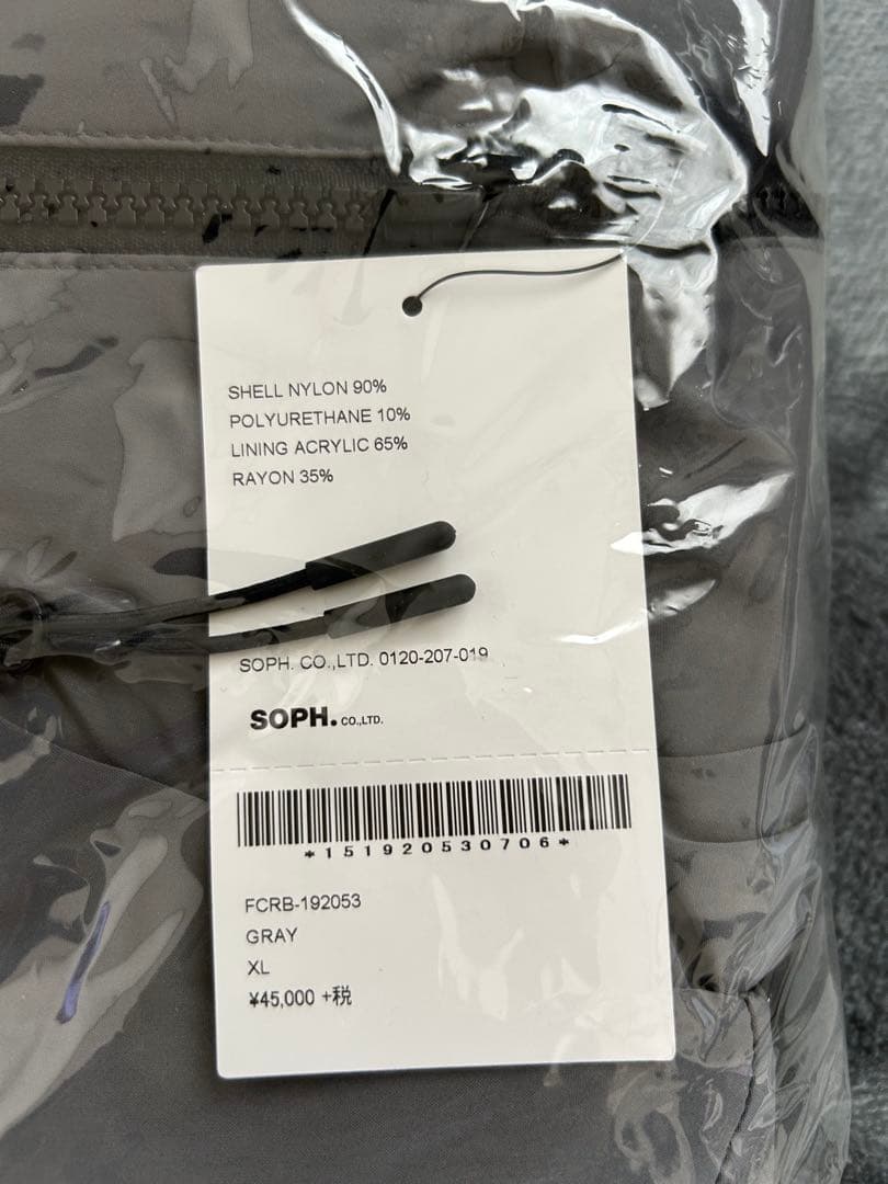 め*ん様 【新品未開封】FCRB LYCRA HOOD BLOUSON グレーX