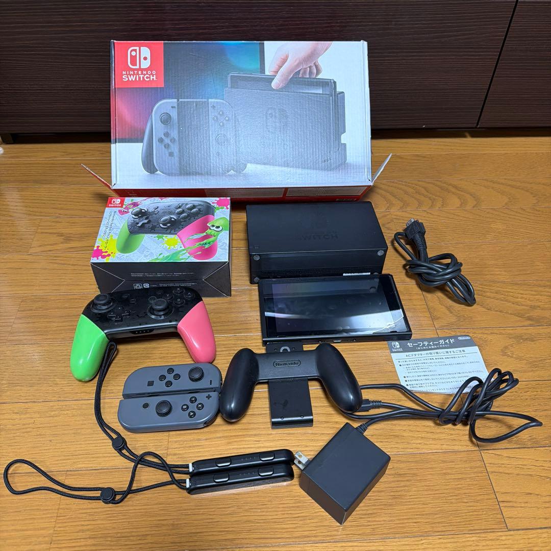 Switch Nintendo Switch Joy-Con LRグレー