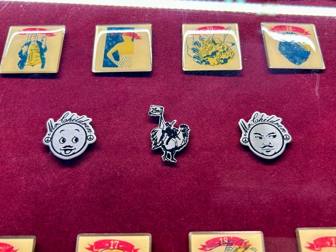 Mr. Children　Thanksgiving 25　会場限定ピンバッチ