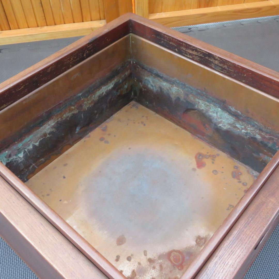 火鉢 囲炉裏 炉端 風炉 炉 茶道具 角火鉢 バーベキュー 鉄瓶に