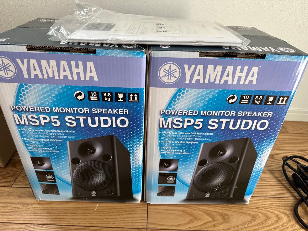 YAMAHA MSP5 STUDIO スピーカー　２台