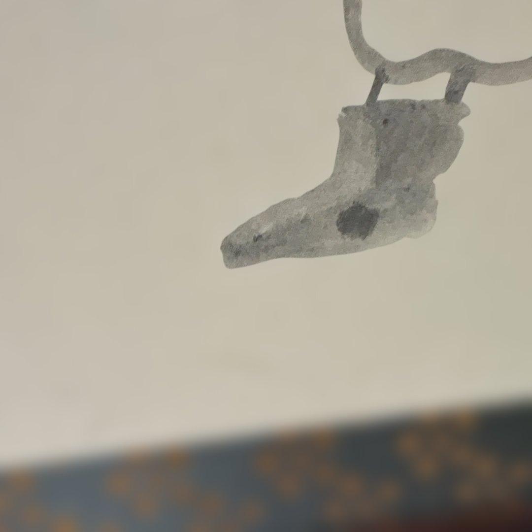 茶道具　　風呂先屏風　五十嵐健二絵　七福神