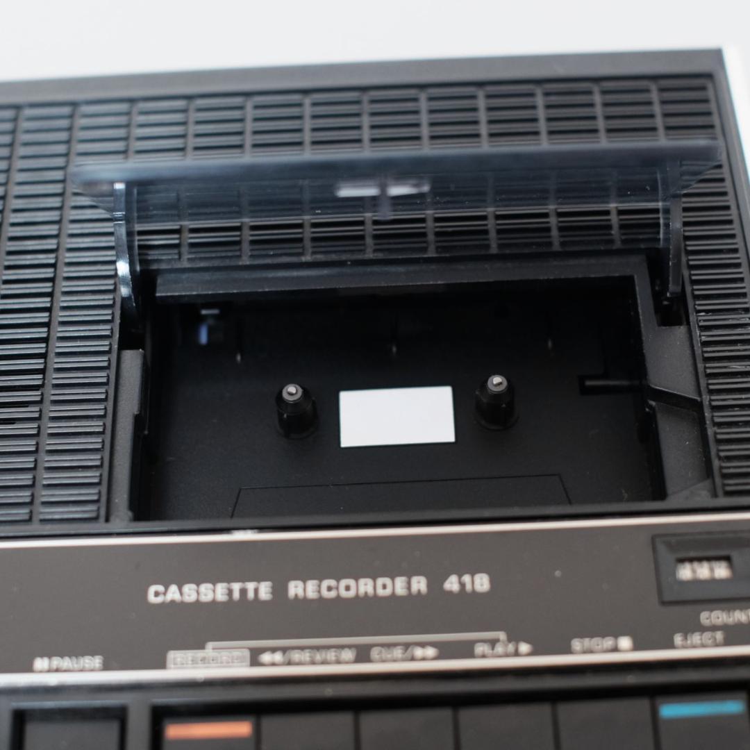 【メンテ済み】ナショナル（National） カセットプレーヤー RQ-418