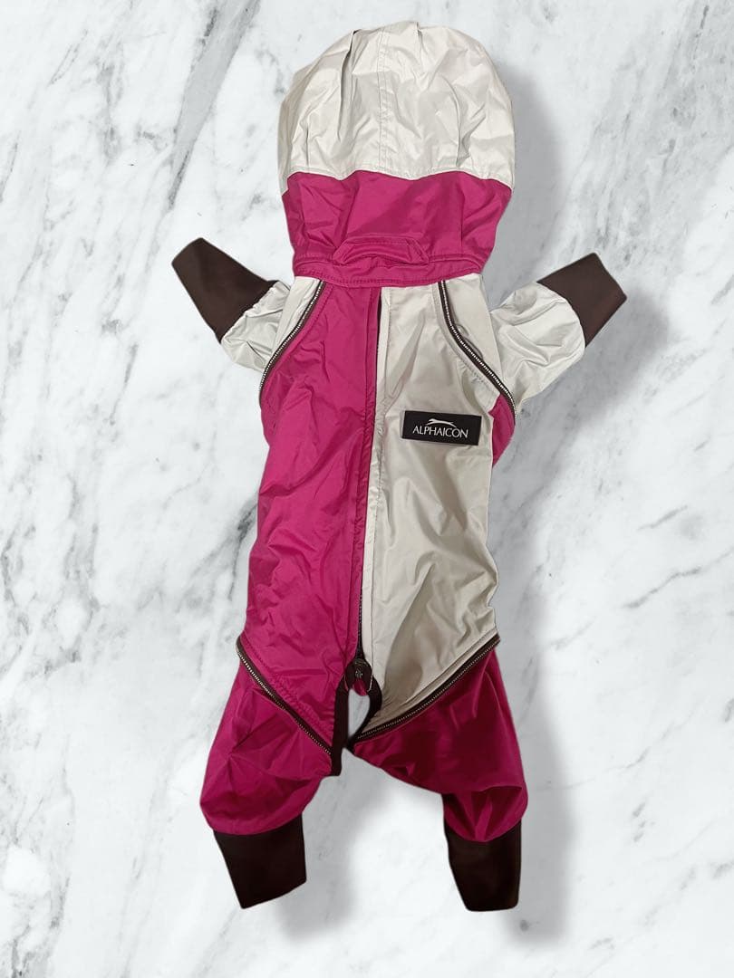 ALPHACON ICONS スノードッグガード　バイカラー ピンク SM