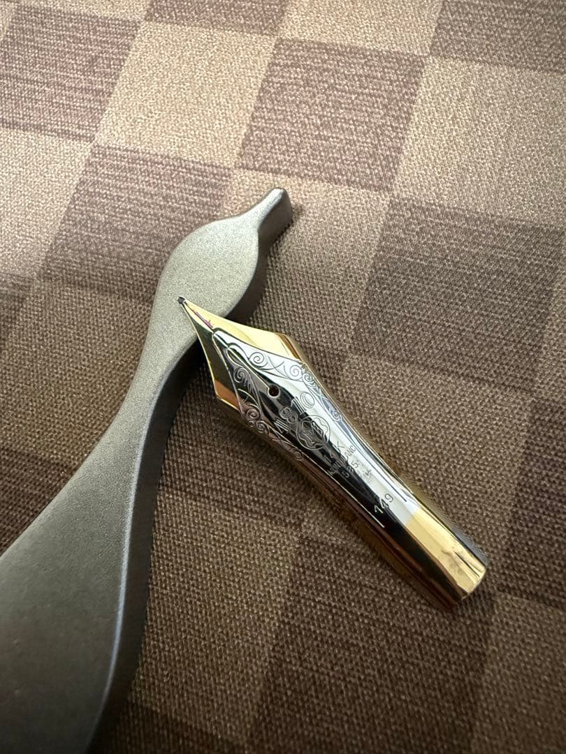 モンブラン万年筆149ペン先だけ、中白