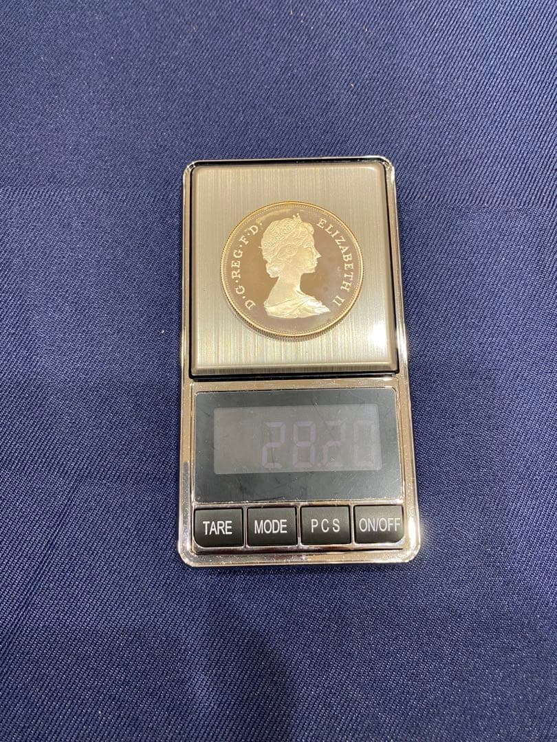 イギリス記念銀貨SV925