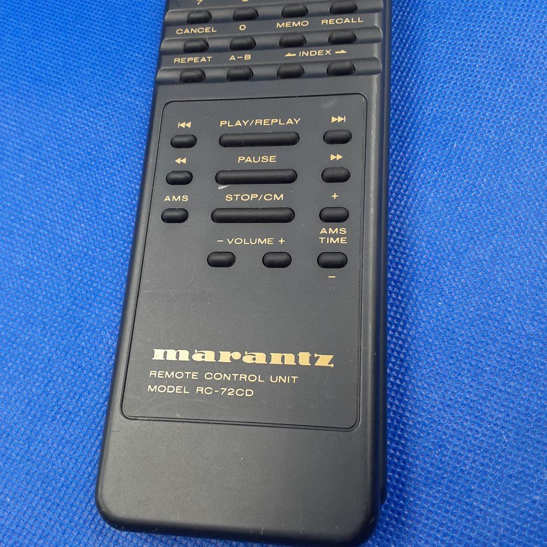 A953　マランツ　CDプレーヤー　CD-72F　marantz　RC-72CD