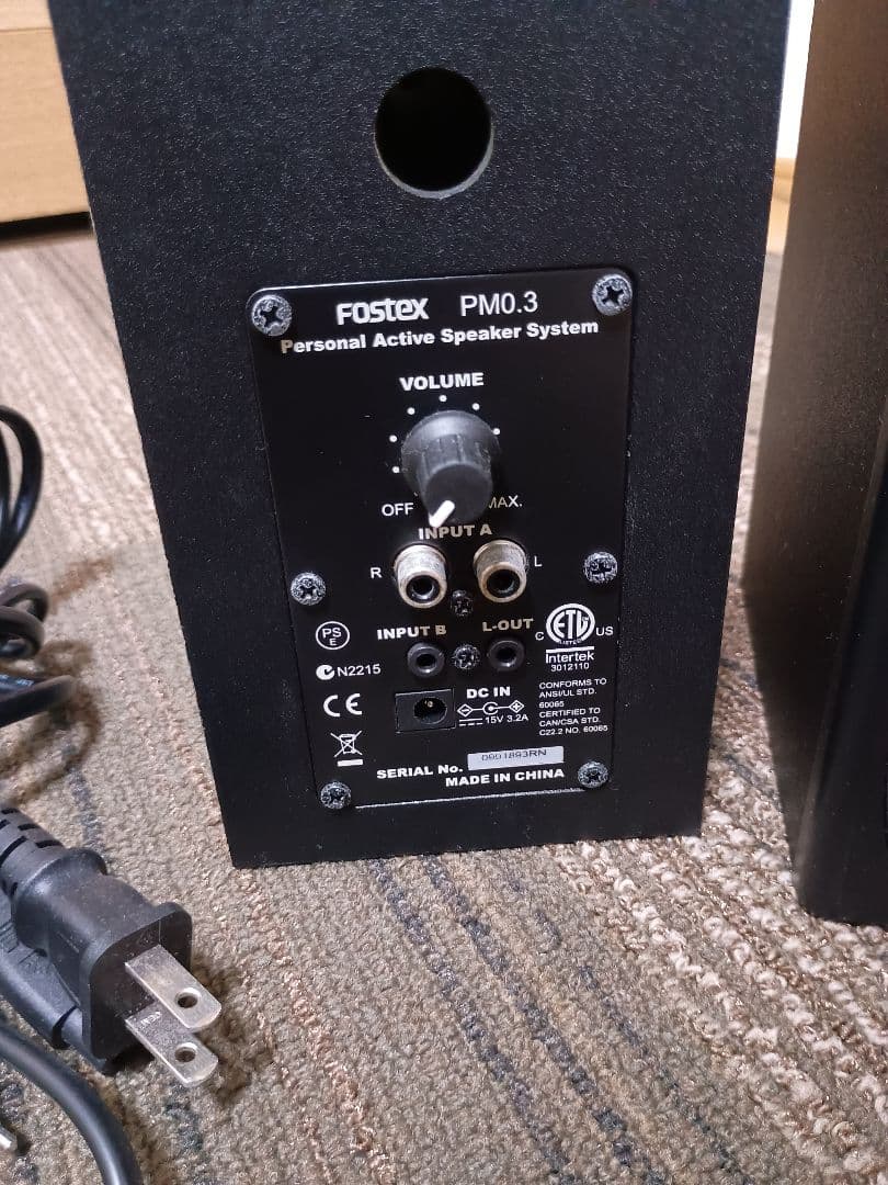 Fostex PM0.3　 GIGAWORKS T40 SERIESII