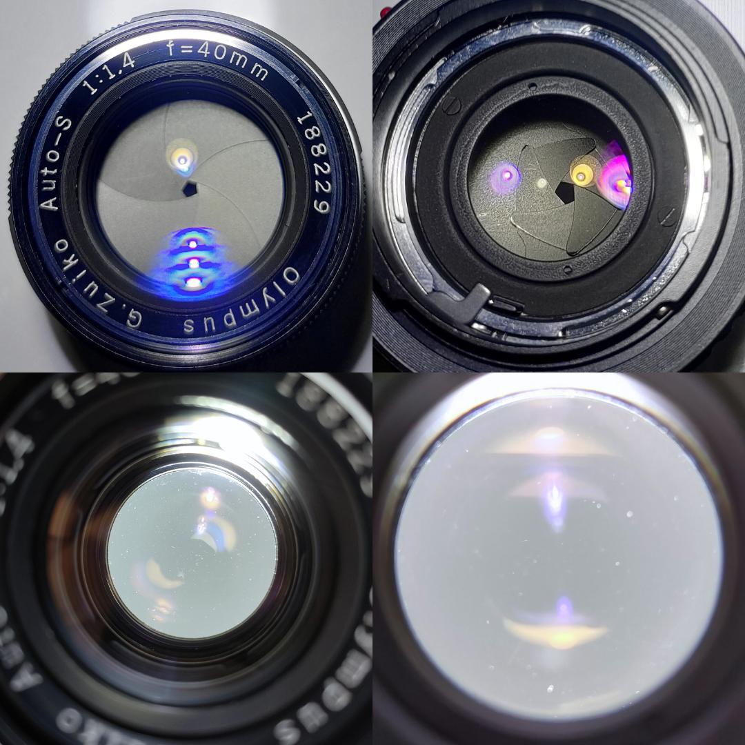 フィルムカメラ Olympus G.Zuiko Auto-S 40mm F1.4