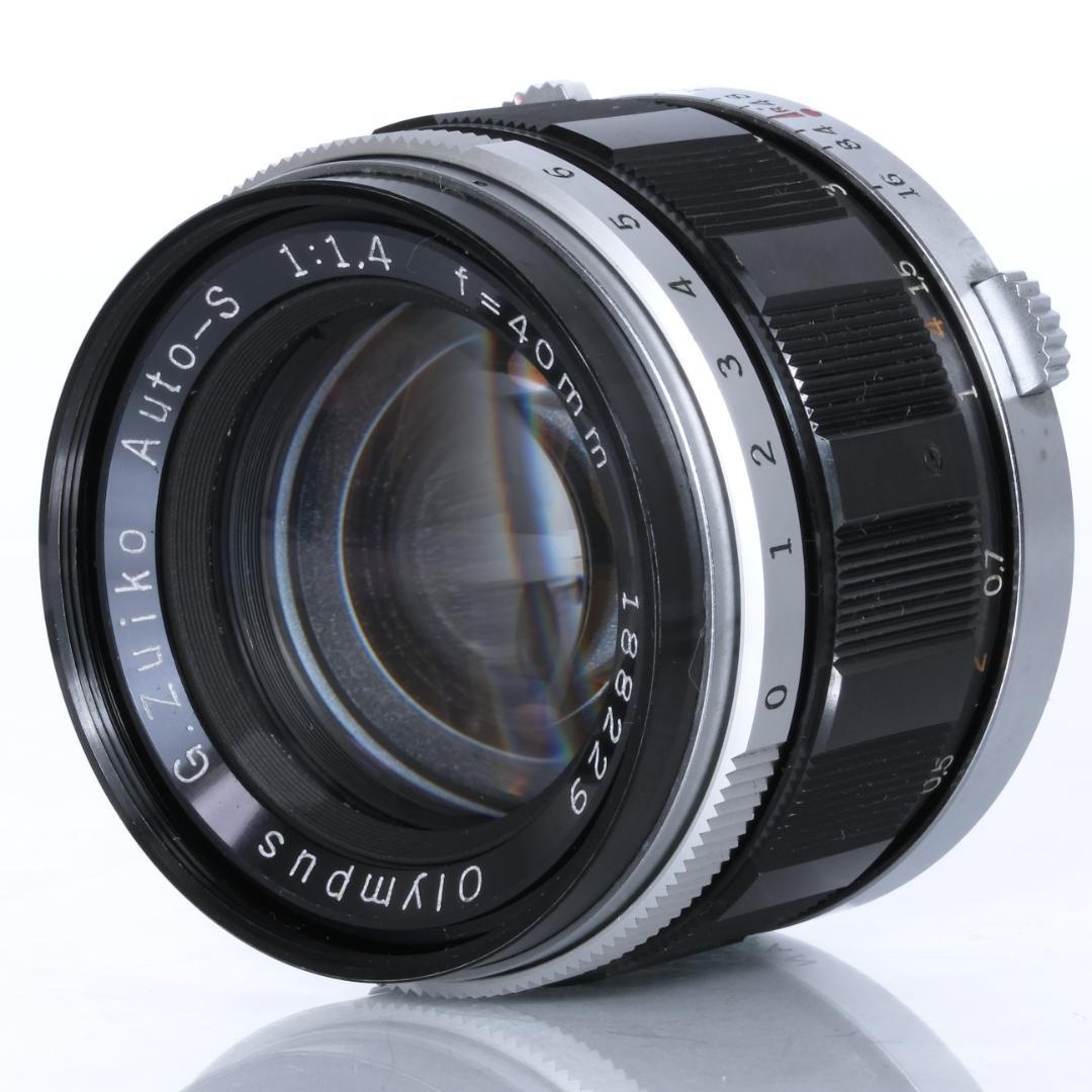 フィルムカメラ Olympus G.Zuiko Auto-S 40mm F1.4