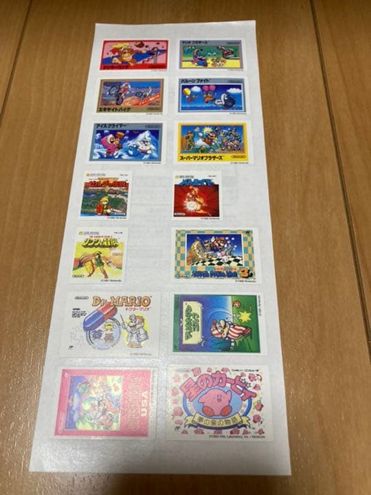 非売品ファミコンステッカー