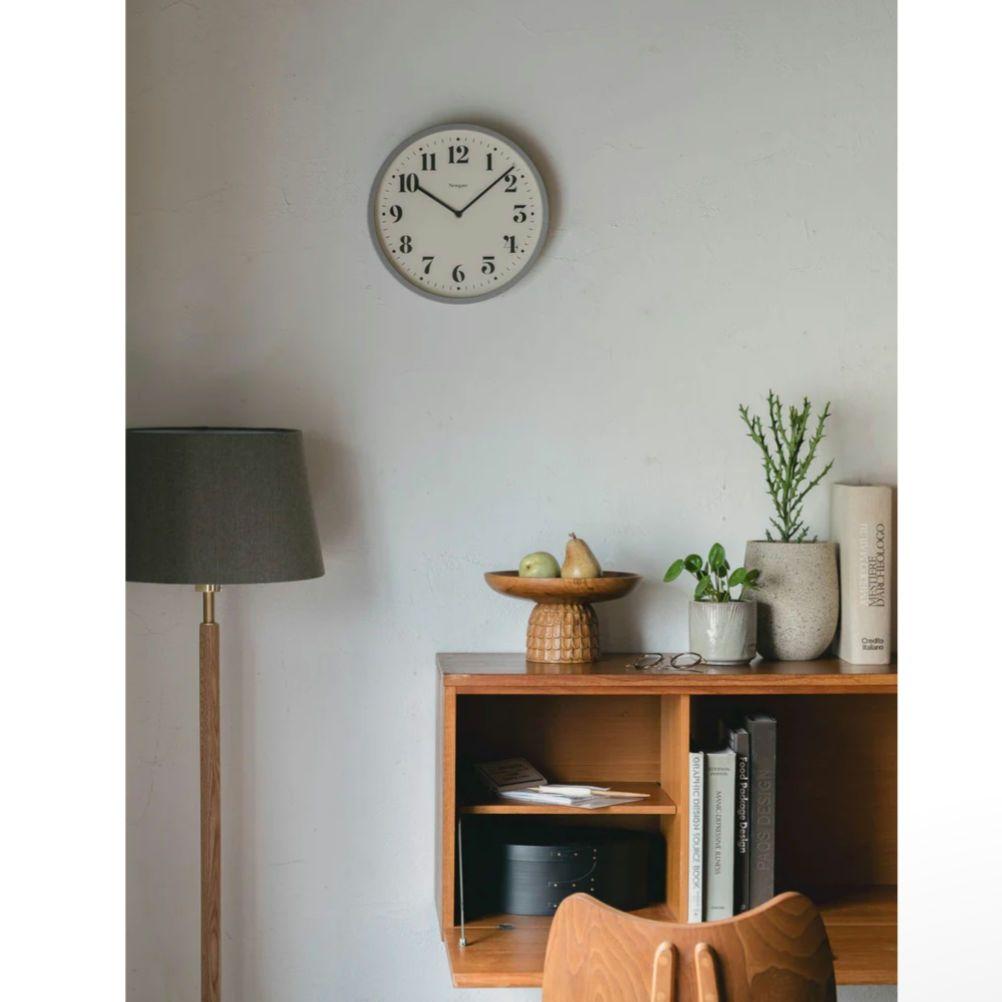 NEWGATE 時計 Number Four Wall Clock グレー