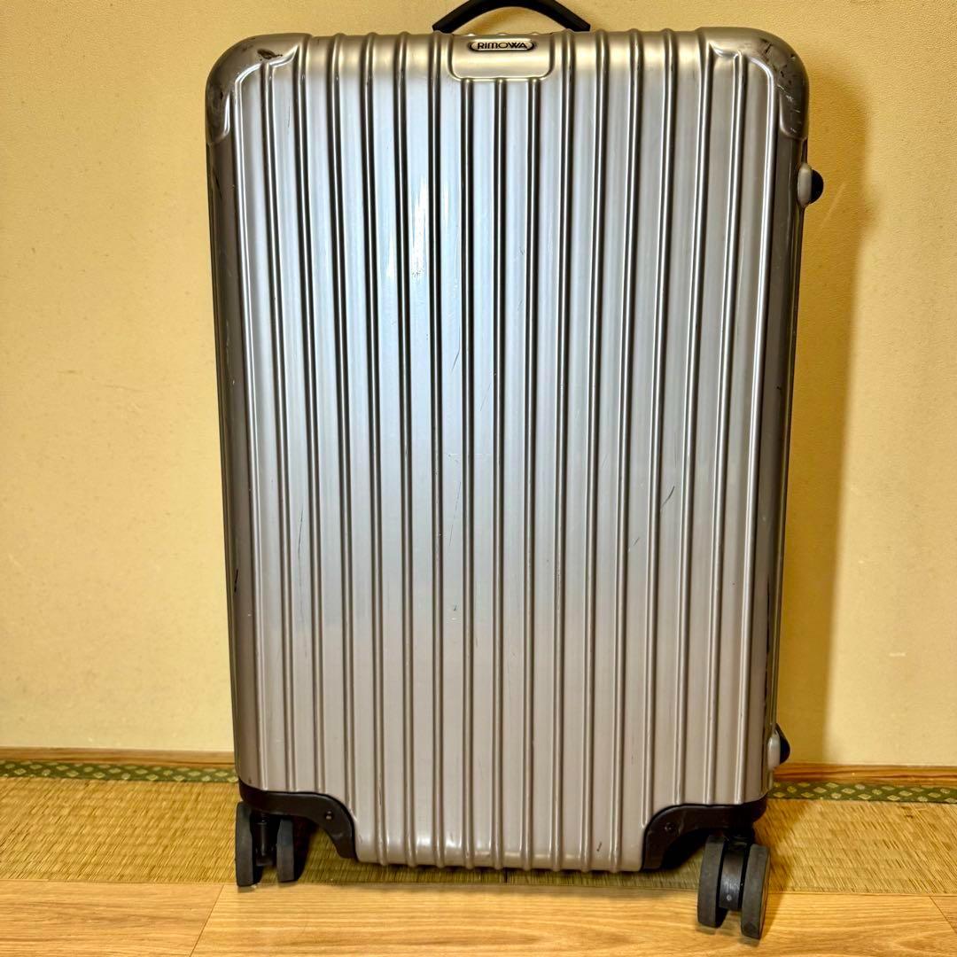 RIMOWA リモワ SALSA　63L 4輪　シルバー　キャリーケース　TSA