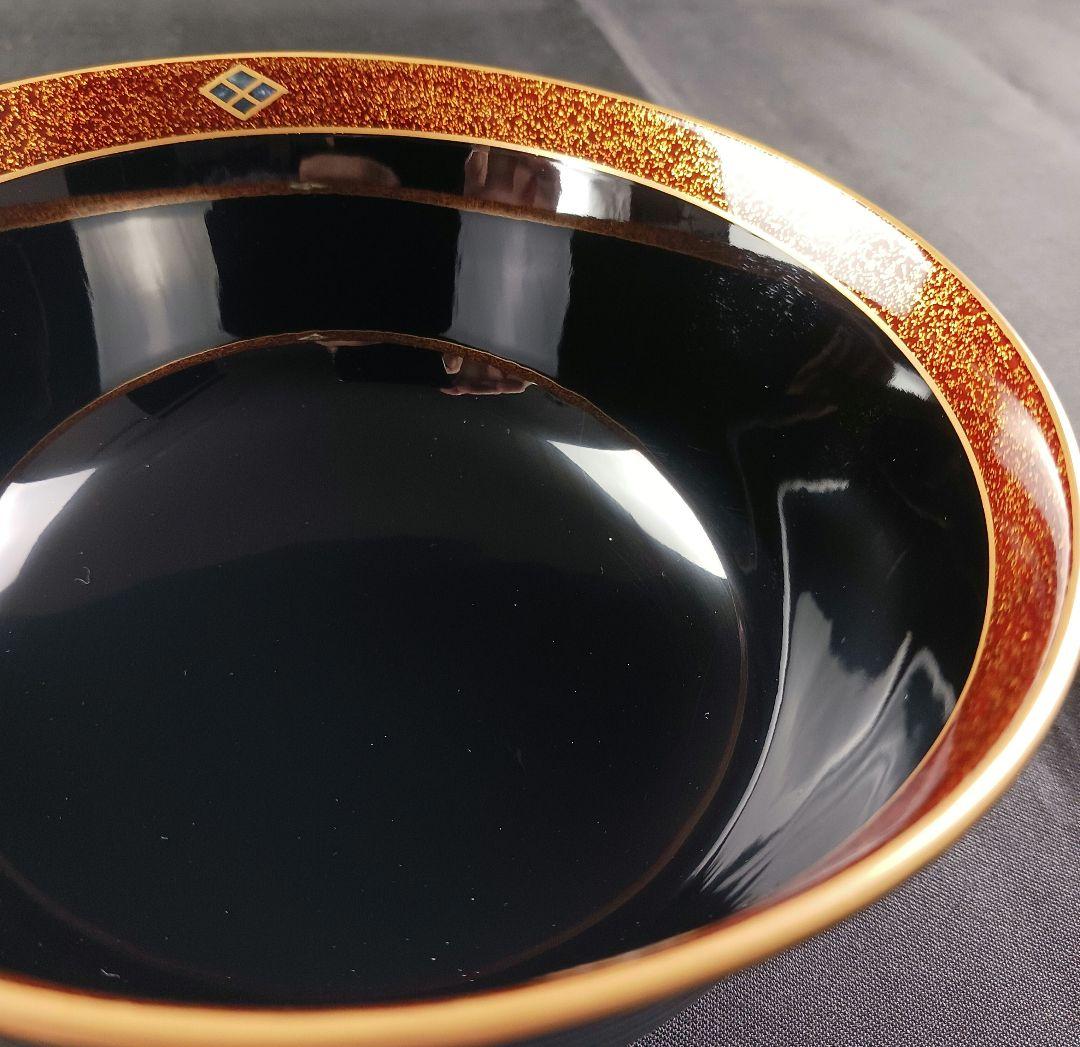 専用Y3112-3 懐石道具 漆器 金彩 金梨地 煮物椀 7客 共箱