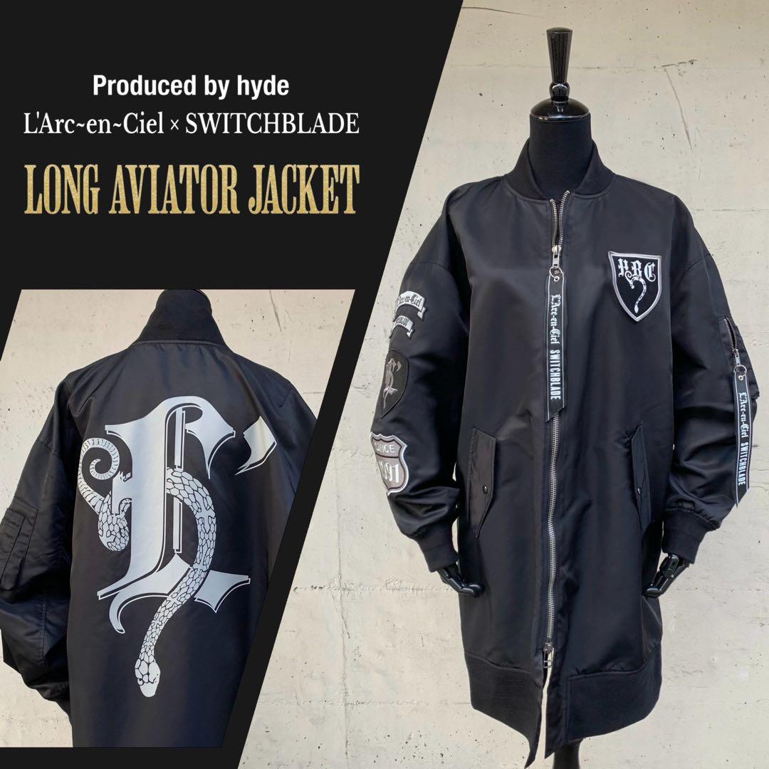 SWITCHBLADE × ラルク　LONG AVIATOR JACKET M