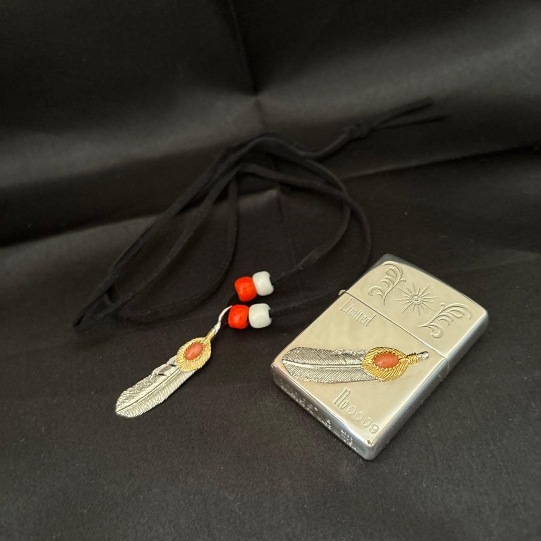 ZIPPO オリジナルチョーカーコーラル付き限定品NO.0009