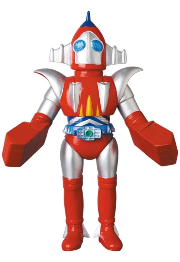 中古 東映レトロソフビ キョーダイン スカイゼル グレートパンチVer. 送料込