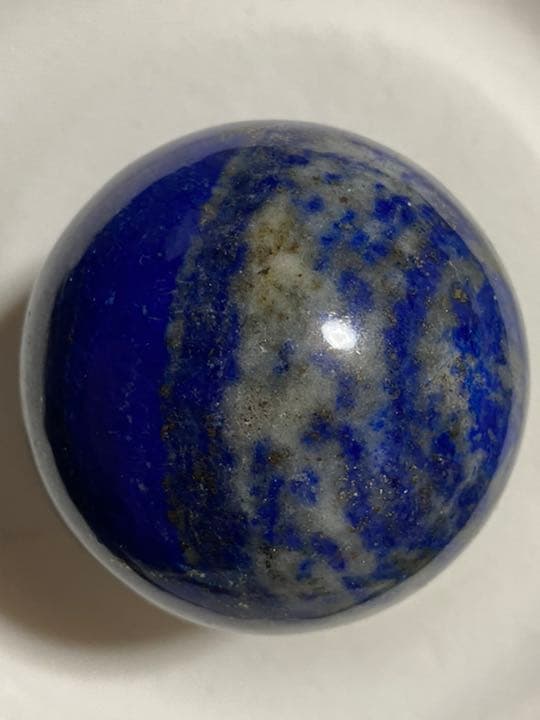 ラピスラズリ　丸玉　190g 49mm