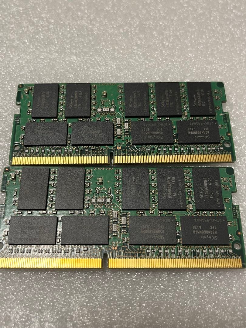 M4SKhynix PC4 16GB2枚 32GB BIOSチェック✅2133P