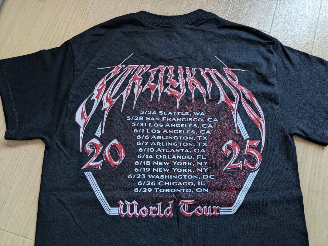 dominATE 北米 限定 メンバープリントTシャツM グッズ アメリカ