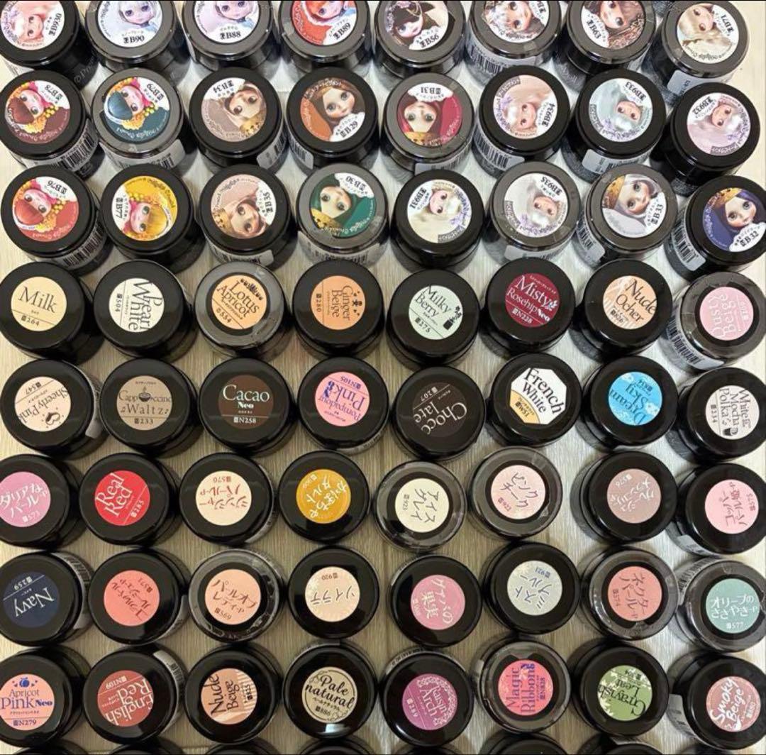 未開封カラージェル60色セット