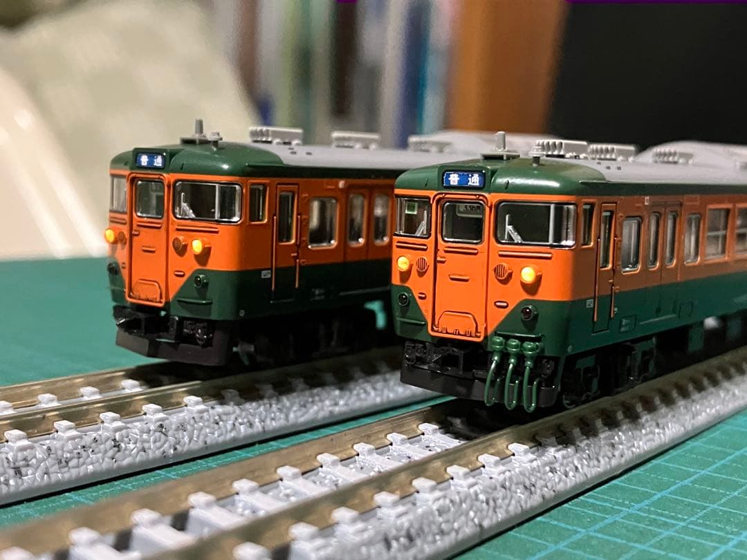 a*a様 KATO 113系湘南色11両 通電カプラー付 墨入れ 2024年ロッ