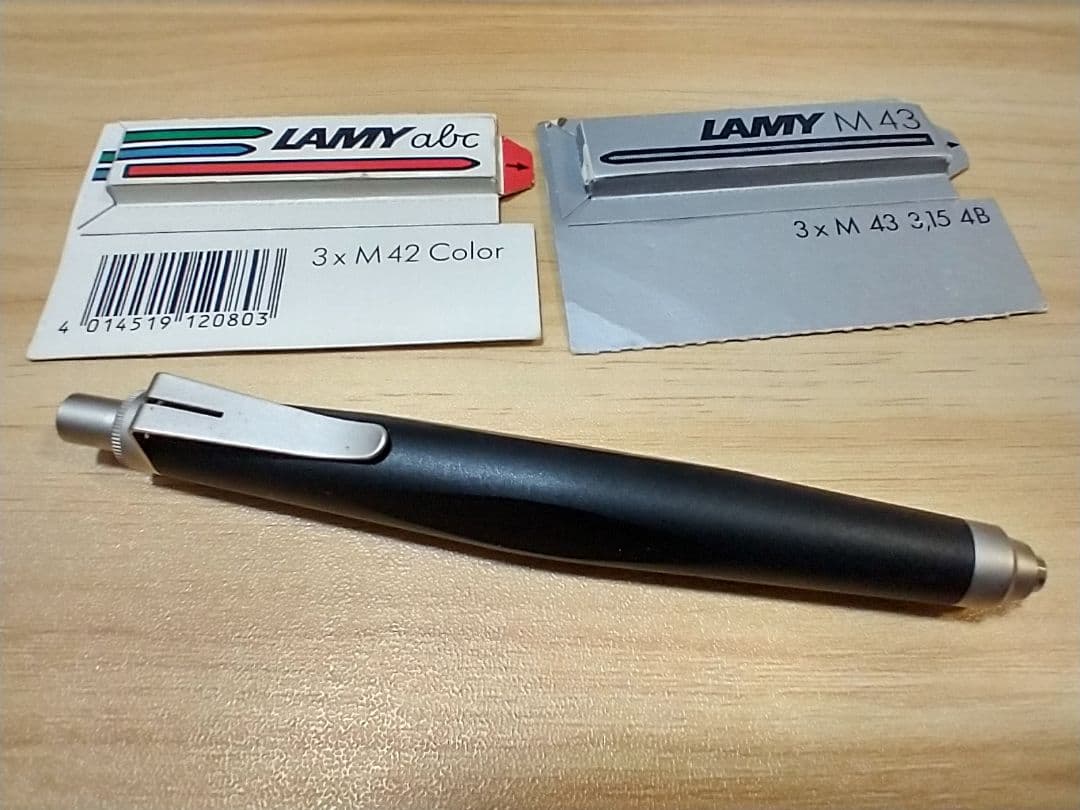 LAMY スクリブル scribble 3.15mm 芯ホルダー 替芯2セット