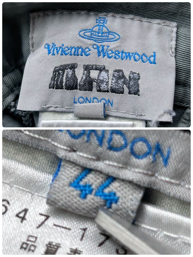 【ライカ期】ヴィヴィアンウエストウッドマン　サルエルパンツ　デニム　オーブロゴ