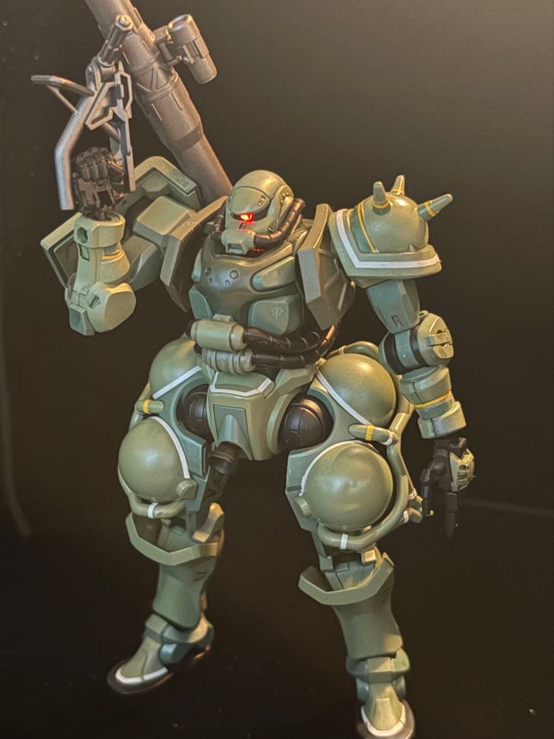 HG 1/144 GQザク 全塗装+LED仕様