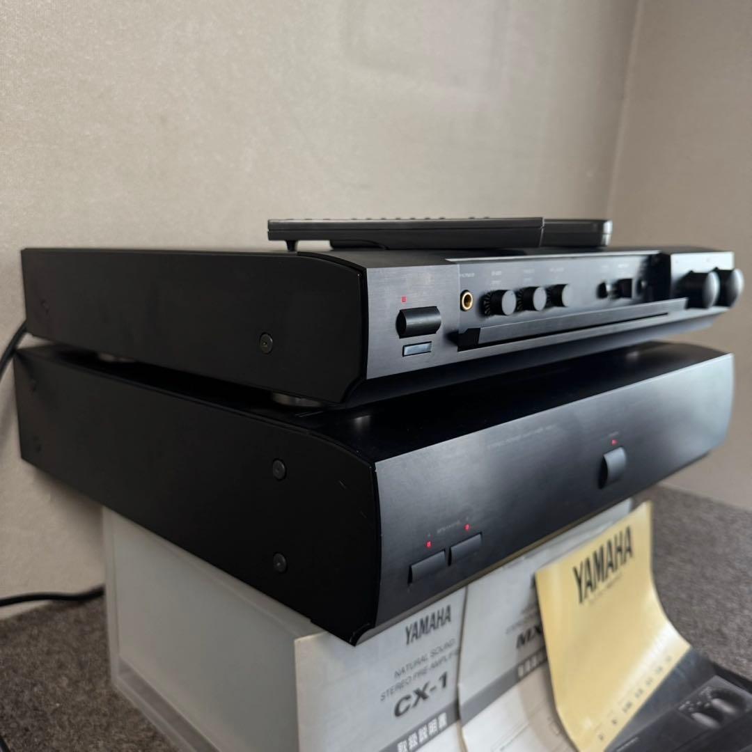 D59美品✨激レアヤマハステレオコントロールプリアンプ パワーアンプ セット！