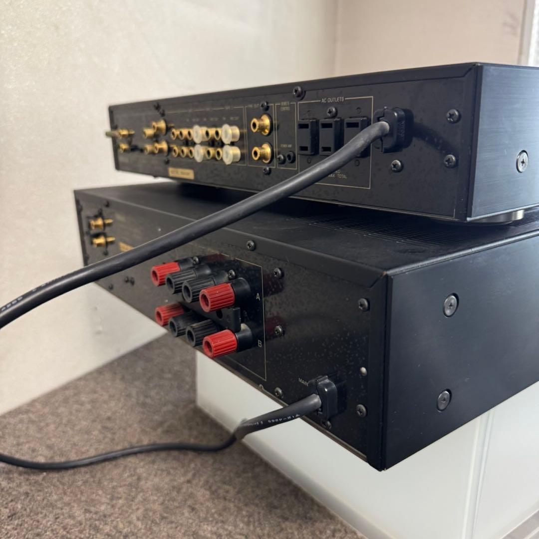 D59美品✨激レアヤマハステレオコントロールプリアンプ パワーアンプ セット！