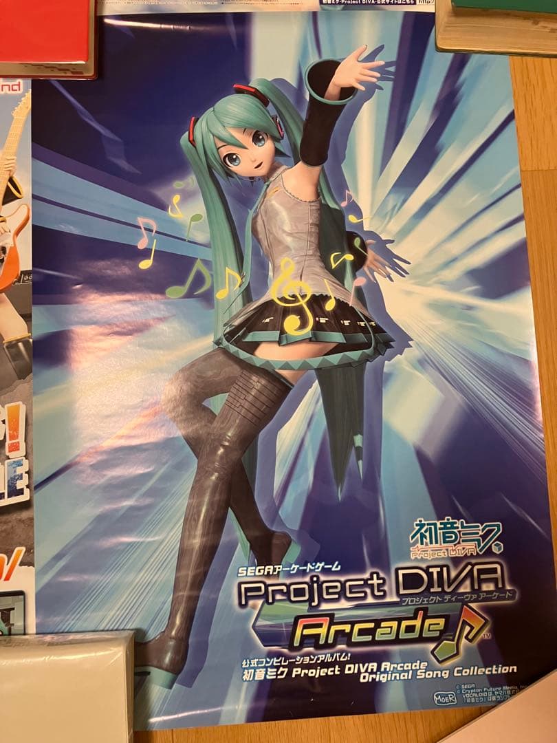 初音ミク　Project DIVA ミクの日感謝祭　ポスター　7枚6種　まとめ