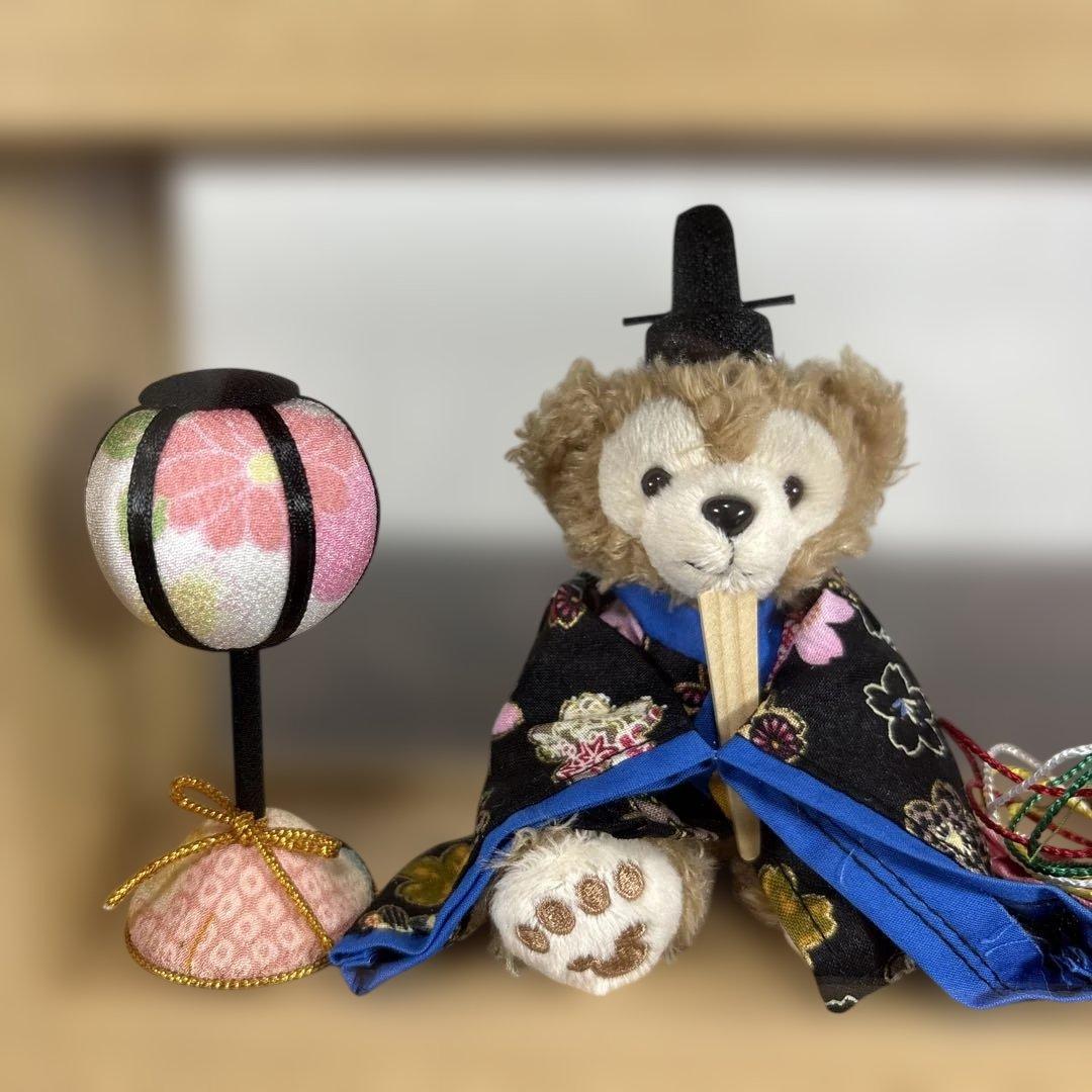 【極美品】ひな人形　ディズニー　ダッフィー　シェリーメイ　ケース入り