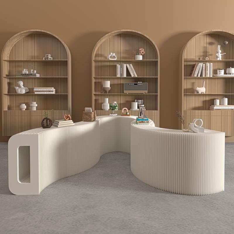 ディスプレイラック D字型展示台店舗用品 陳列台折りたたみ長さ2-3ｍ高さ78㎝