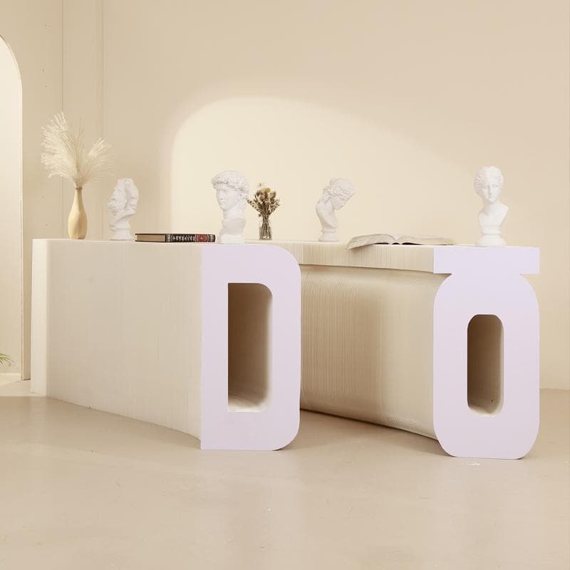 ディスプレイラック D字型展示台店舗用品 陳列台折りたたみ長さ2-3ｍ高さ78㎝