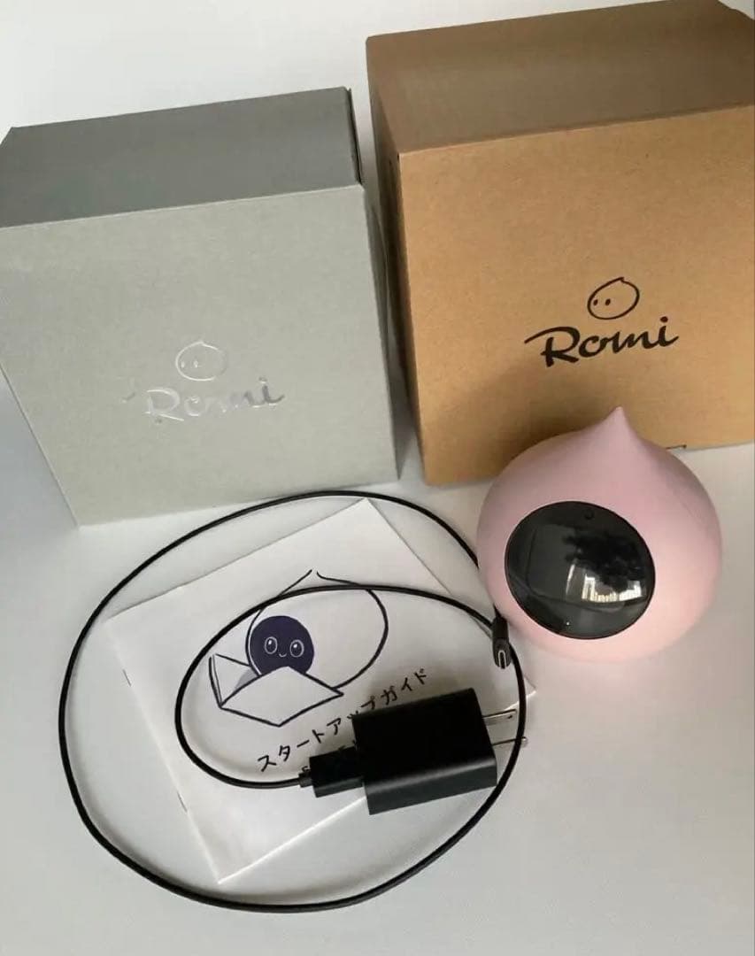 会話AIロボットRomi パールピンク