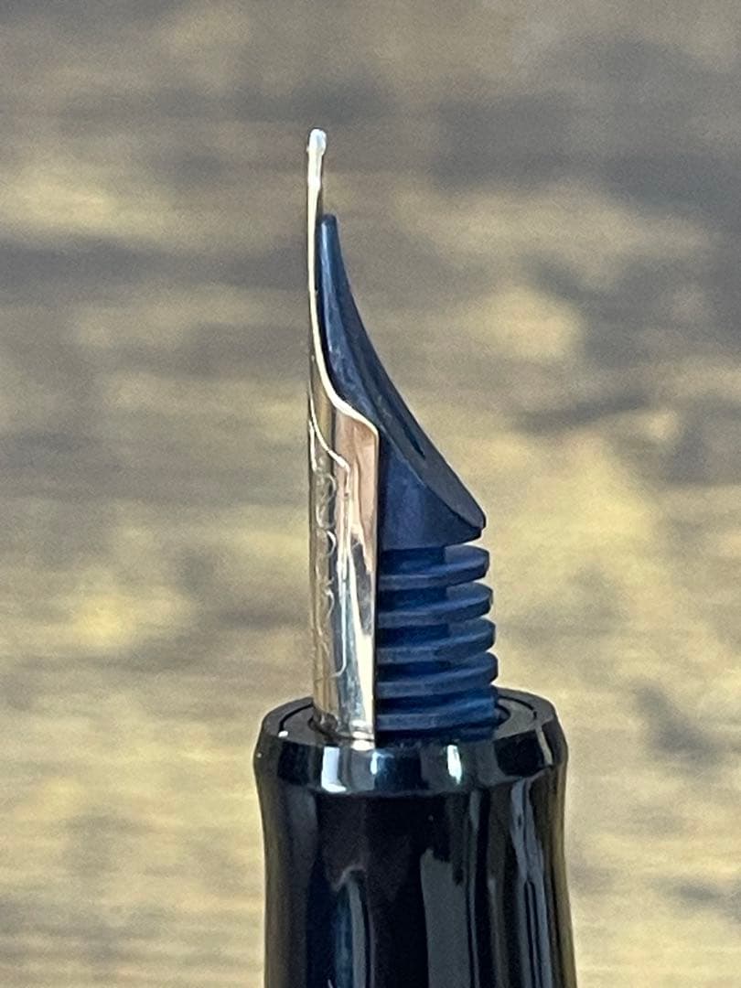 試筆のみ　1995年製　SF 細軟字　74 14金　JIS刻印　万年筆