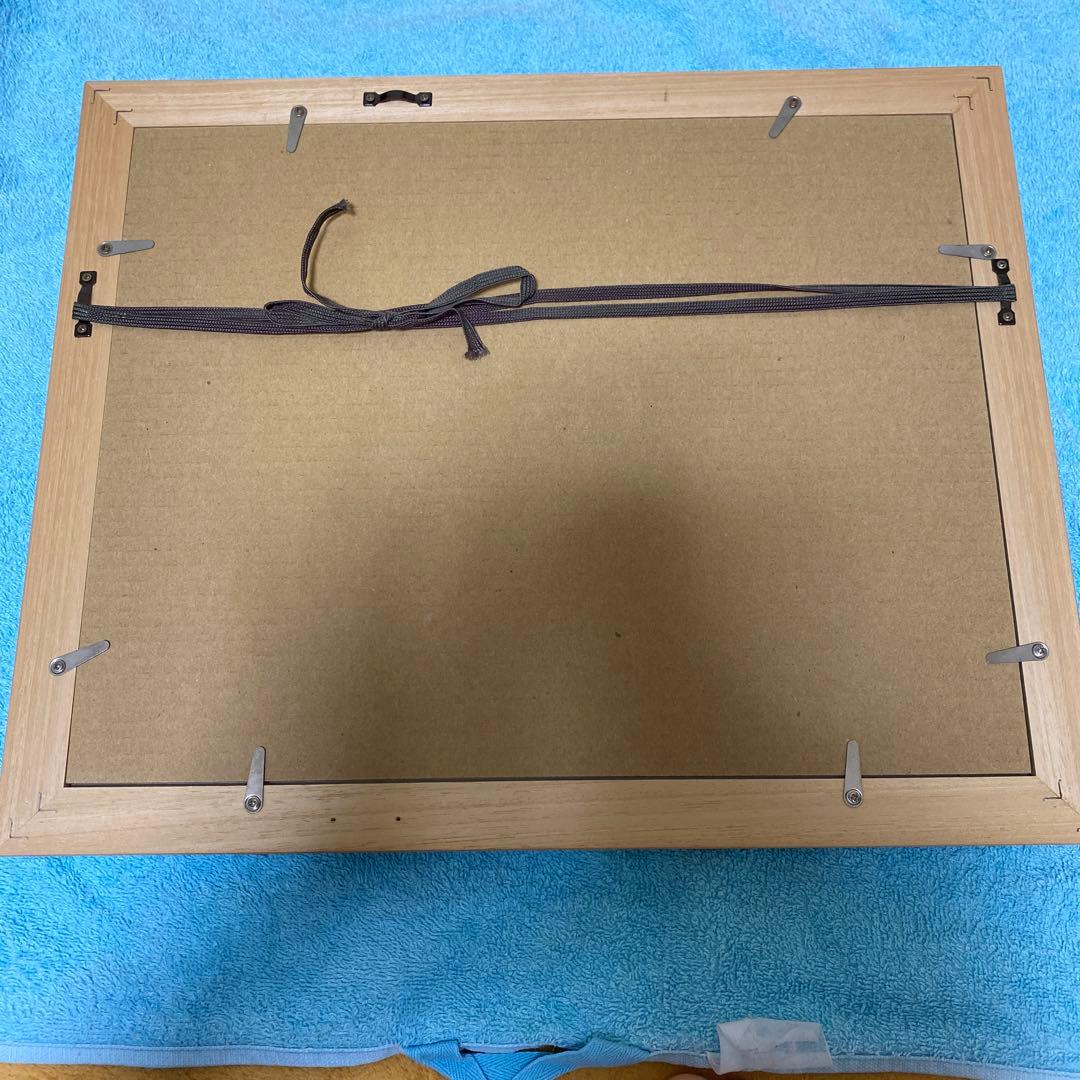 ②ヘザーブラウン　額縁付き